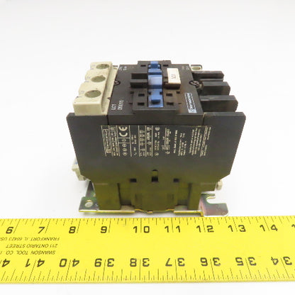 Telemecanique LC1D5011 600V 3Ph 30Hp MAX Contactor 110V 50/60Hz Coil