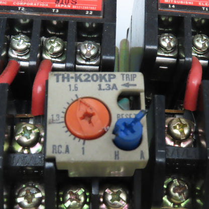 Mitsubishi MSO-C12UL Size 00 Contactor 600V 2Hp 3Ph MAX 110/120V Coil Lot Of 2