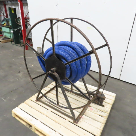12V DC Power Hose Reel Spool W/2" x 45' L Flexible Hose