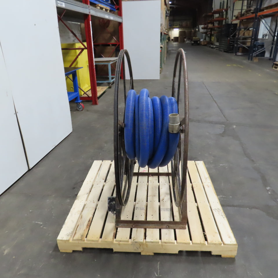 12V DC Power Hose Reel Spool W/2" x 45' L Flexible Hose