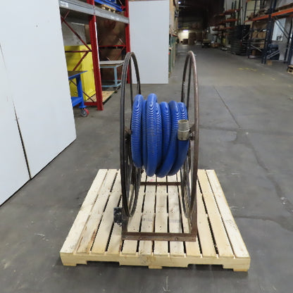 12V DC Power Hose Reel Spool W/2" x 45' L Flexible Hose