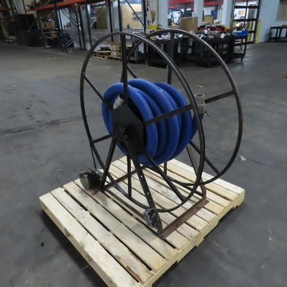 12V DC Power Hose Reel Spool W/2" x 45' L Flexible Hose