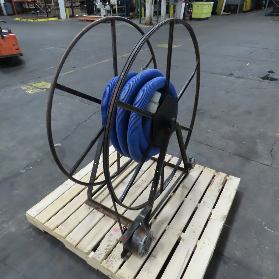 12V DC Power Hose Reel Spool W/2" x 45' L Flexible Hose