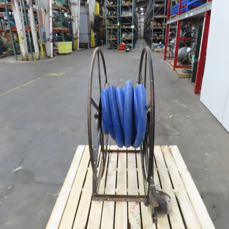 12V DC Power Hose Reel Spool W/2" x 45' L Flexible Hose