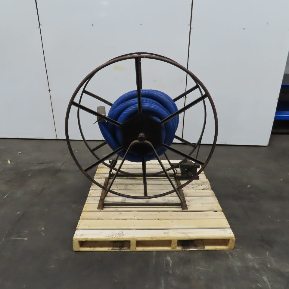 12V DC Power Hose Reel Spool W/2" x 45' L Flexible Hose