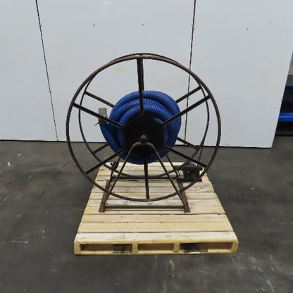 12V DC Power Hose Reel Spool W/2" x 45' L Flexible Hose