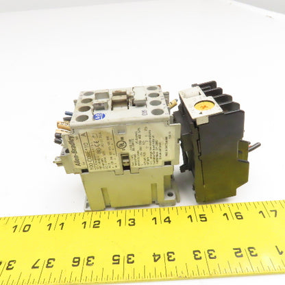 Allen Bradley 100-C09EJ10 Magnetic Contactor TK-0N Overload 2.8-4.2A Trip