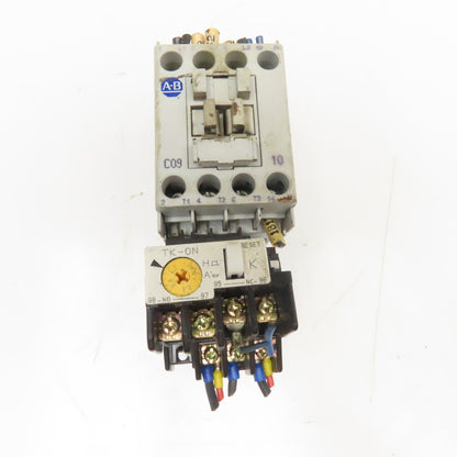 Allen Bradley 100-C09EJ10 Magnetic Contactor TK-0N Overload 2.8-4.2A Trip