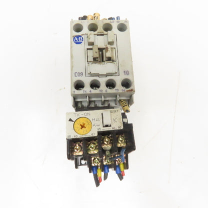 Allen Bradley 100-C09EJ10 Magnetic Contactor TK-0N Overload 2.8-4.2A Trip