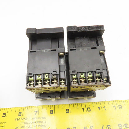 Fuji SJ-0SG TR-0N/3 Contactor 440V 2.2kW 24VDC Coil 1.1-1.6A Trip Lot Of 2