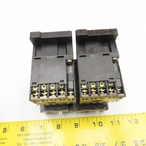 Fuji SJ-0SG TR-0N/3 Contactor 440V 2.2kW 24VDC Coil 1.1-1.6A Trip Lot Of 2
