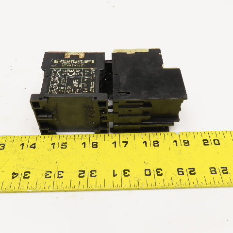 Telemecanique LP1K0610 LR2K0308 Magnetic Contactor 600V 3Hp 1.8-2.6A Trip 24VDC