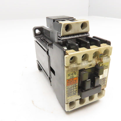 Fuji SC-0/G 4GC0F0 Magnetic Contactor 600V 5Hp 24VDC Coil