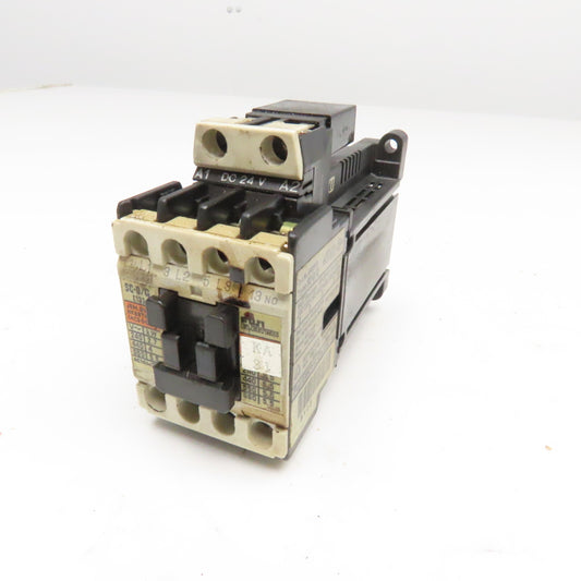 Fuji SC-0/G 4GC0F0 Magnetic Contactor 600V 5Hp 24VDC Coil