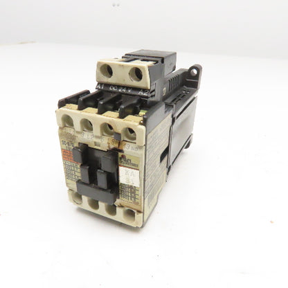 Fuji SC-0/G 4GC0F0 Magnetic Contactor 600V 5Hp 24VDC Coil