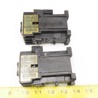 Fuji SC-0/G SC13AG Magnetic Contactor 600V 5Hp 24VDC Coil Lot Of 2
