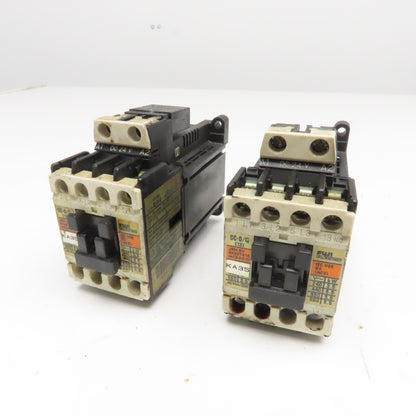 Fuji SC-0/G SC13AG Magnetic Contactor 600V 5Hp 24VDC Coil Lot Of 2