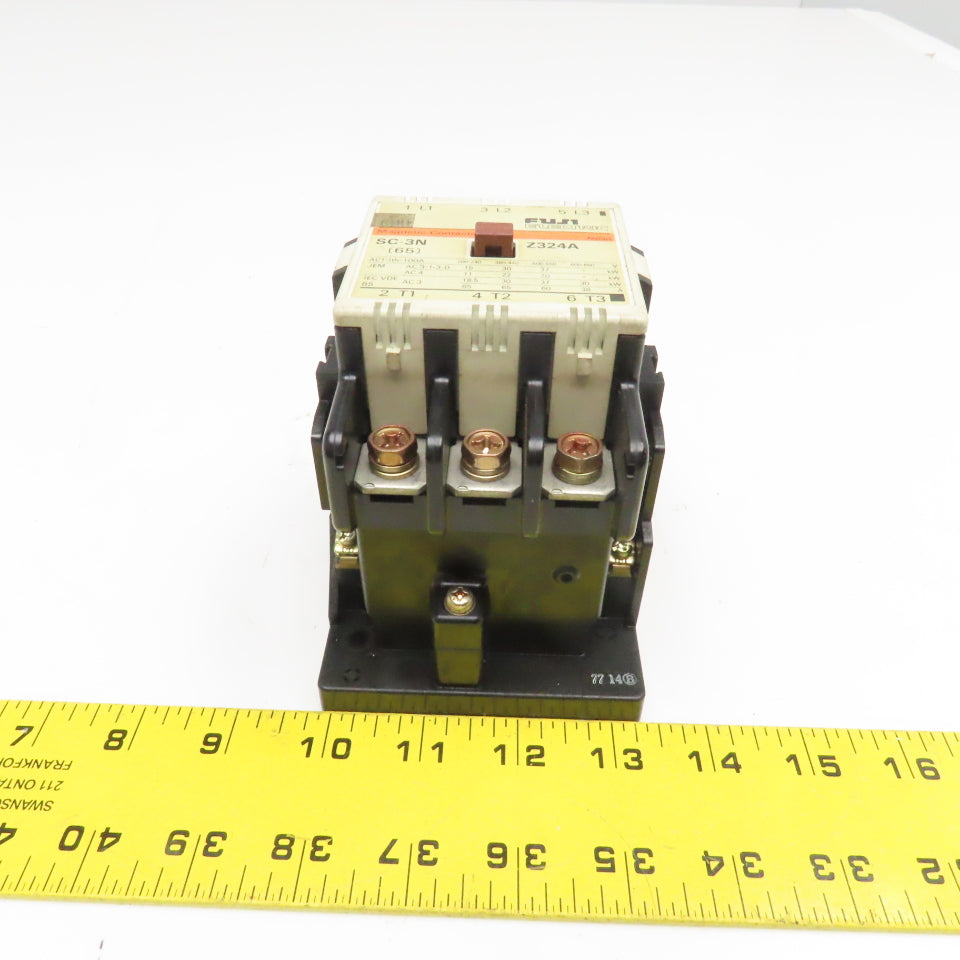 Fuji SC-3N Z324A Magnetic Contactor 600V 30kW 110V 50/60Hz Coil