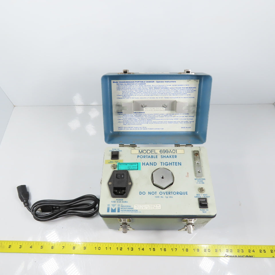 TM Industrial Monitoring System 699A01 Portable Shaker System 120/240VAC 100HZ