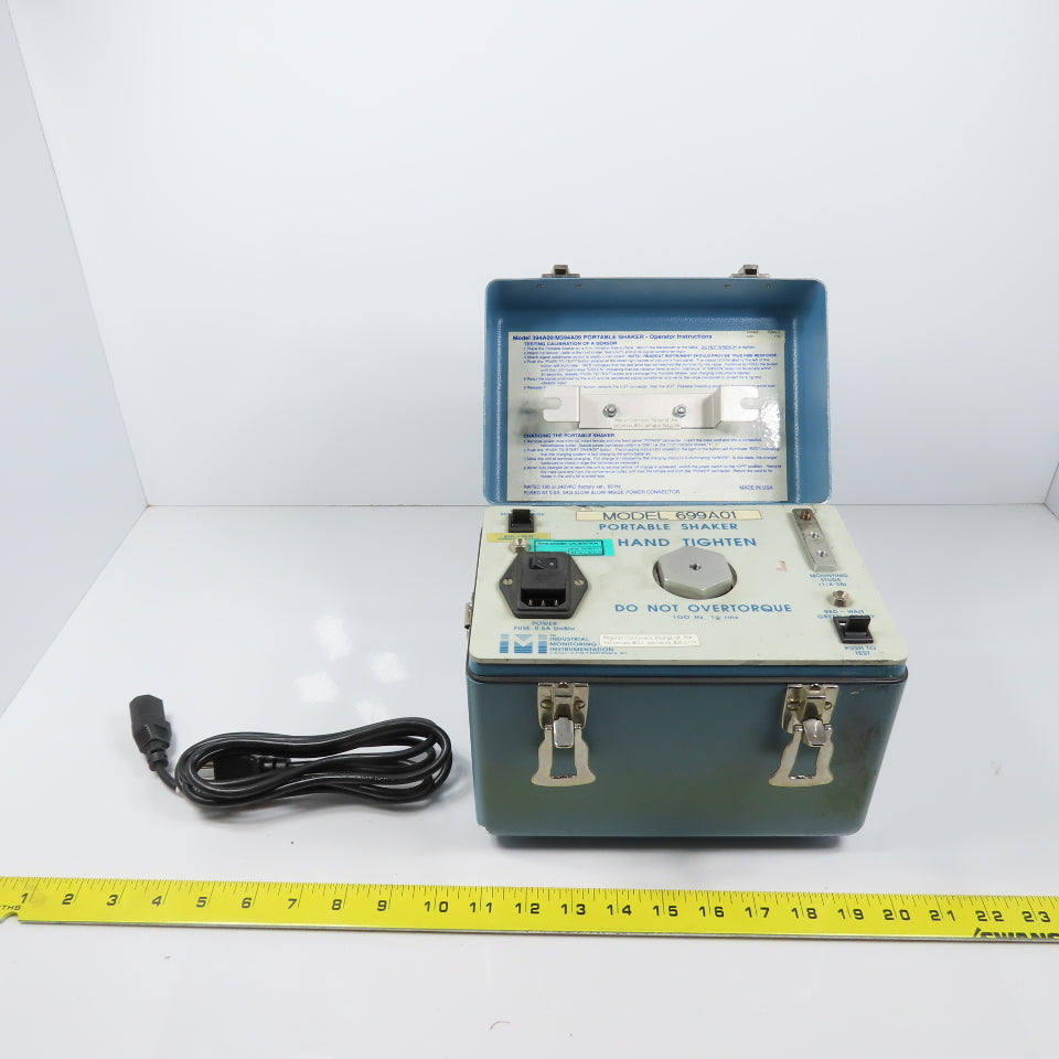 TM Industrial Monitoring System 699A01 Portable Shaker System 120/240VAC 100HZ