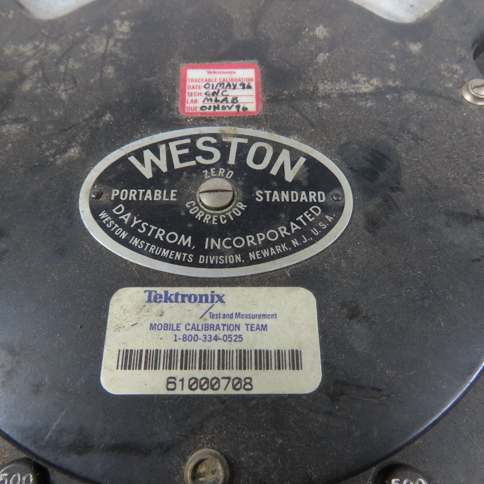 Weston 4088 Portable Standard Watt Meter100-600V 2.5-10A
