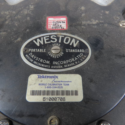 Weston 4088 Portable Standard Watt Meter100-600V 2.5-10A