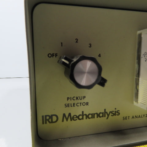 IRD Model 9251N Analyzer Micron -500 To +500 MILS -20 To +20 105-129V In