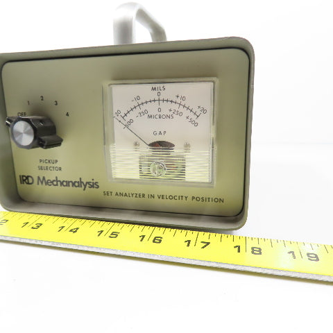 IRD Model 9251N Analyzer Micron -500 To +500 MILS -20 To +20 105-129V In
