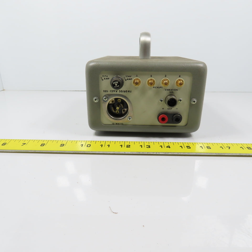 IRD Model 9251N Analyzer Micron -500 To +500 MILS -20 To +20 105-129V In
