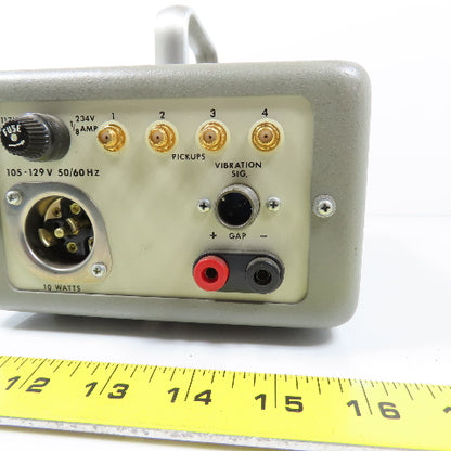 IRD Model 9251N Analyzer Micron -500 To +500 MILS -20 To +20 105-129V In