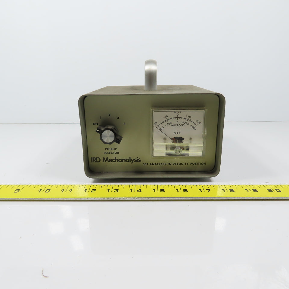 IRD Model 9251N Analyzer Micron -500 To +500 MILS -20 To +20 105-129V In