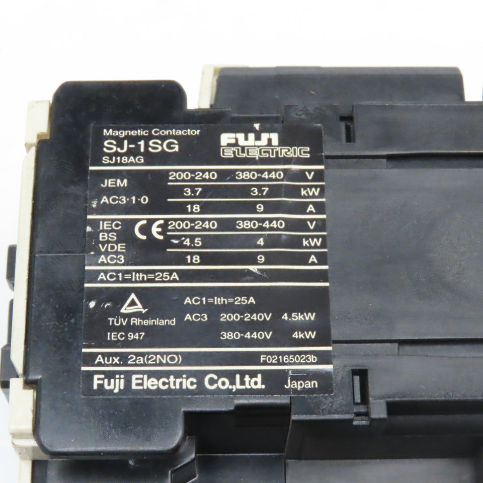Fuji SJ-1SG Magnetic Contactor 440V 4kW TR-5-1N/3 5-8A Overload 24VDC Coil