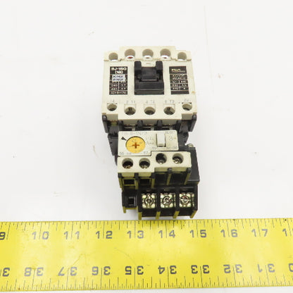 Fuji SJ-1SG Magnetic Contactor 440V 4kW TR-5-1N/3 5-8A Overload 24VDC Coil