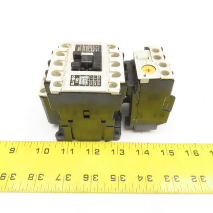 Fuji SJ-1SG Magnetic Contactor 440V 4kW TR-5-1N/3 5-8A Overload 24VDC Coil