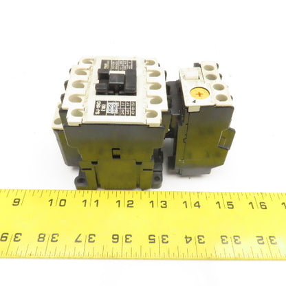 Fuji SJ-1SG Magnetic Contactor 440V 4kW TR-5-1N/3 5-8A Overload 24VDC Coil