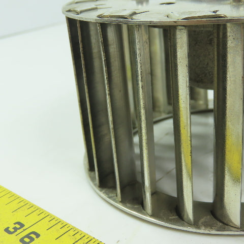 M10-B61 Blower Wheel Squirl  Cage 5"H x 2-5/8"W 1/2" Bore Clockwise
