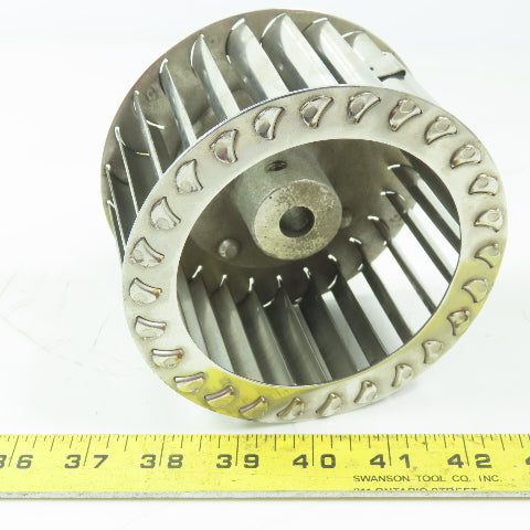 M10-B61 Blower Wheel Squirl  Cage 5"H x 2-5/8"W 1/2" Bore Clockwise