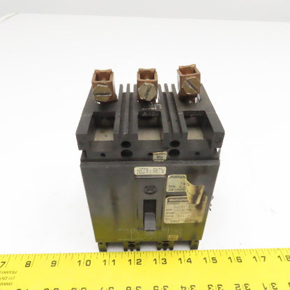 Westinghouse EBH3100 100A 480VAC 3 Pole Shunt Trip Circuit Breaker