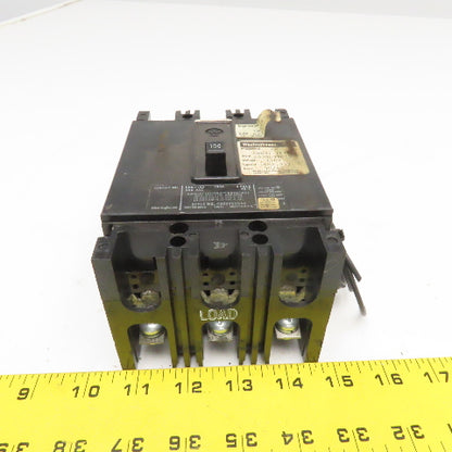 Westinghouse EBH3100 100A 480VAC 3 Pole Shunt Trip Circuit Breaker