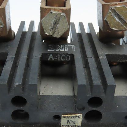 Westinghouse EBH3100 100A 480VAC 3 Pole Shunt Trip Circuit Breaker