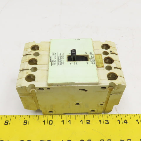 Siemens CQD 15A 480/277VAC 3 Pole Circuit Breaker