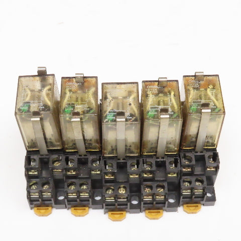 Omron MY2N Ice Cube Relay 24VDC Lot Of 5