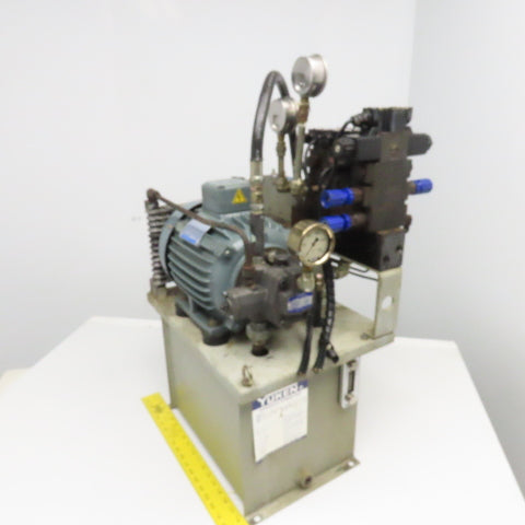 Yuken SVPF-20-55-20 30 Liter Hydraulic Power Unit 220/380V 50/60Hz 20L/Min
