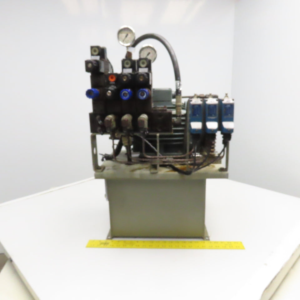 Yuken SVPF-20-55-20 30 Liter Hydraulic Power Unit 220/380V 50/60Hz 20L/Min