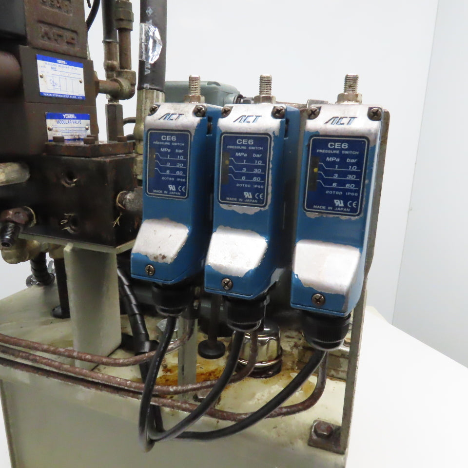 Yuken SVPF-20-55-20 30 Liter Hydraulic Power Unit 220/380V 50/60Hz 20L/Min