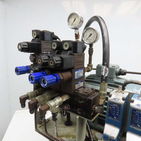 Yuken SVPF-20-55-20 30 Liter Hydraulic Power Unit 220/380V 50/60Hz 20L/Min