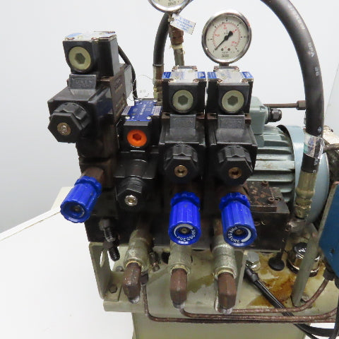 Yuken SVPF-20-55-20 30 Liter Hydraulic Power Unit 220/380V 50/60Hz 20L/Min