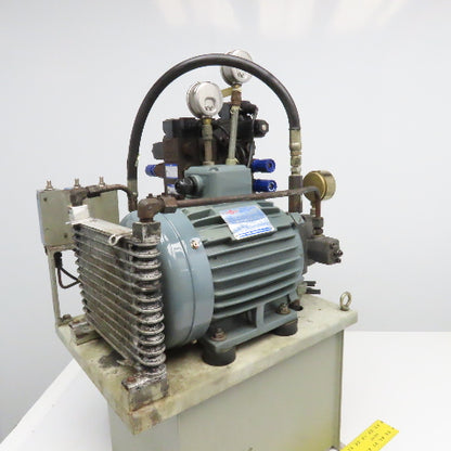 Yuken SVPF-20-55-20 30 Liter Hydraulic Power Unit 220/380V 50/60Hz 20L/Min