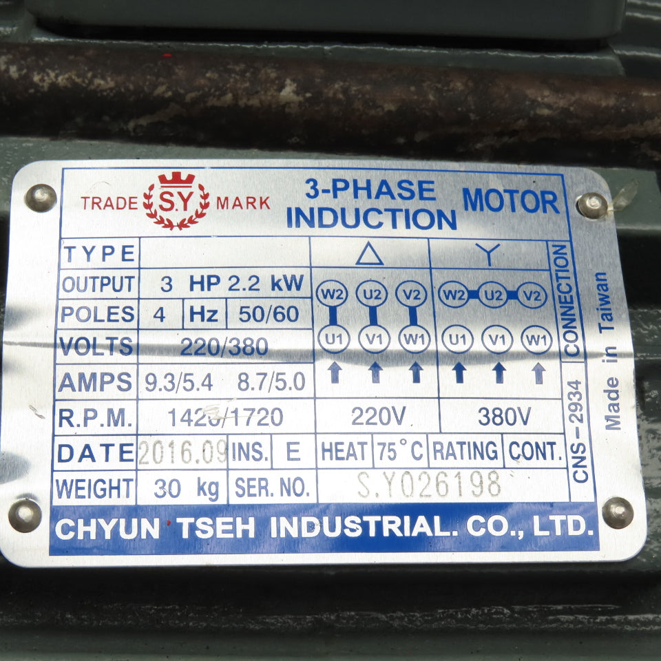 Yuken SVPF-20-55-20 30 Liter Hydraulic Power Unit 220/380V 50/60Hz 20L/Min