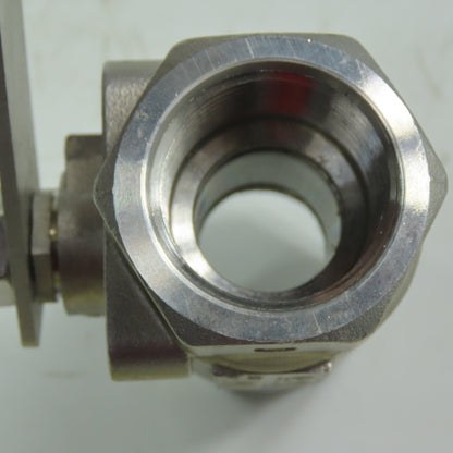 135 CFM8 Stainless Steel 1" FNPT Ball Valve 2000 CWP